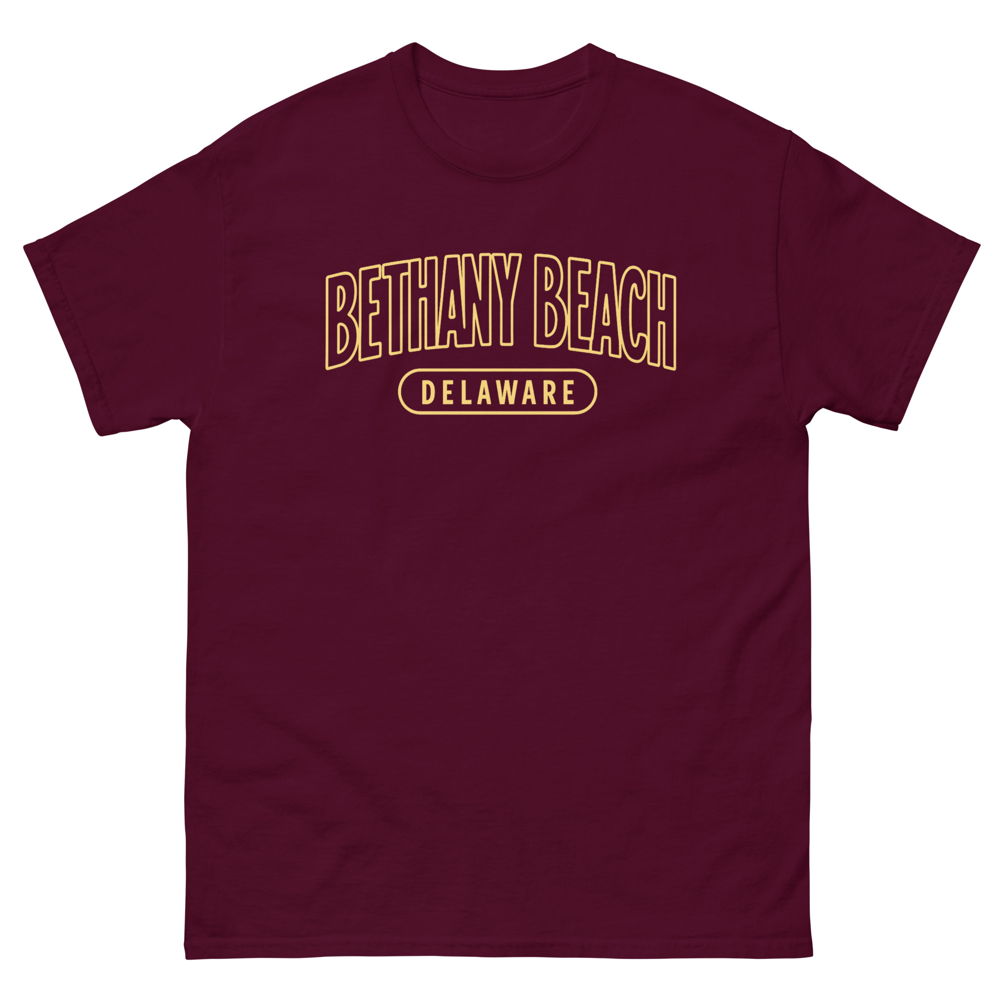 unisex-classic-tee-maroon-front-68b798ac56408.jpg