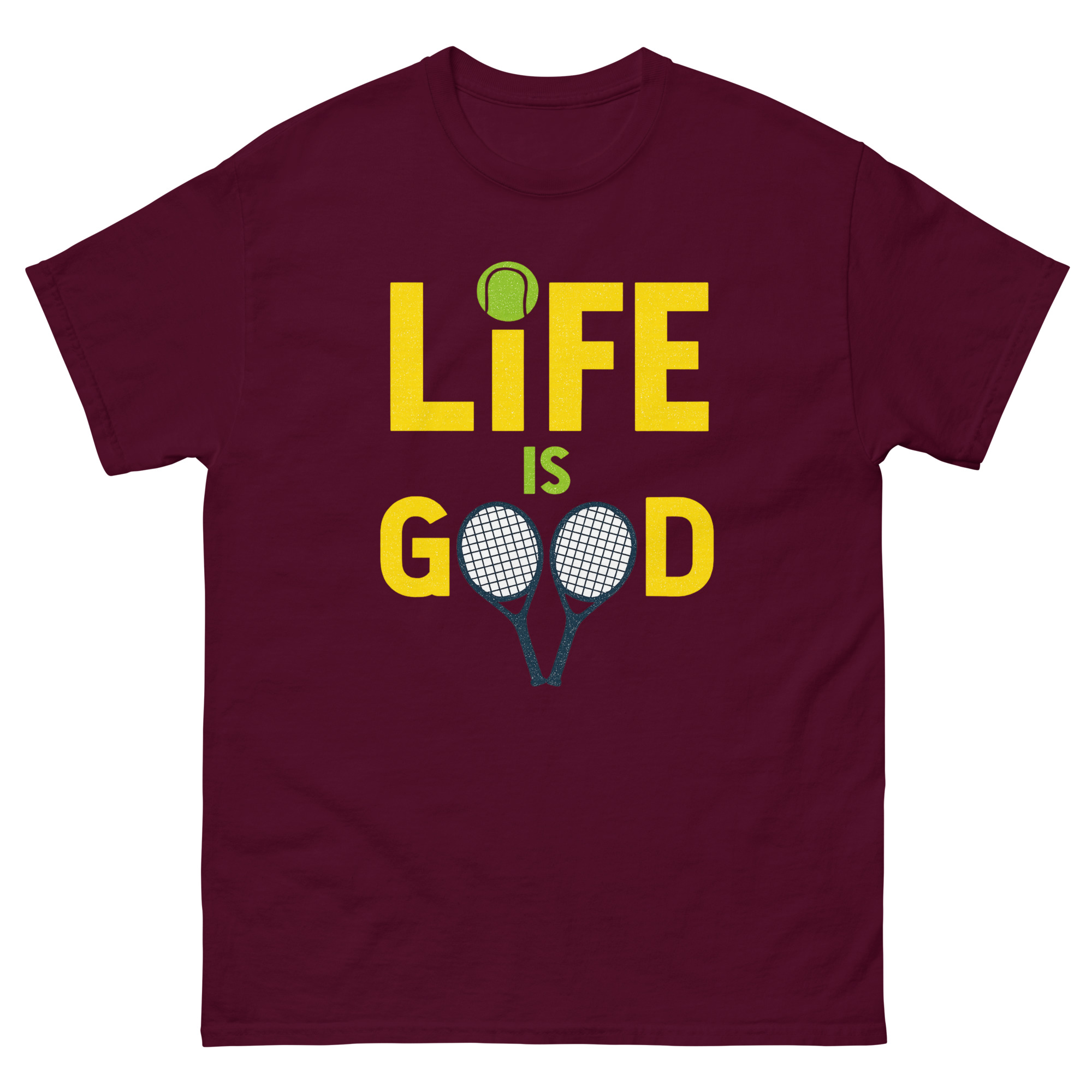 unisex-classic-tee-maroon-front-68c7eca598634.jpg