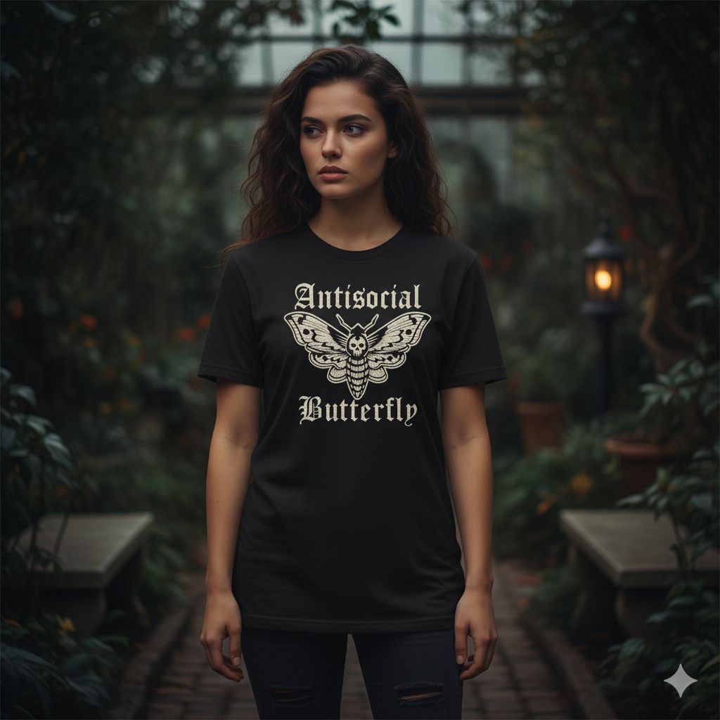 Anti Social Butterfly Shirt Anti Social Butterfly Shirt