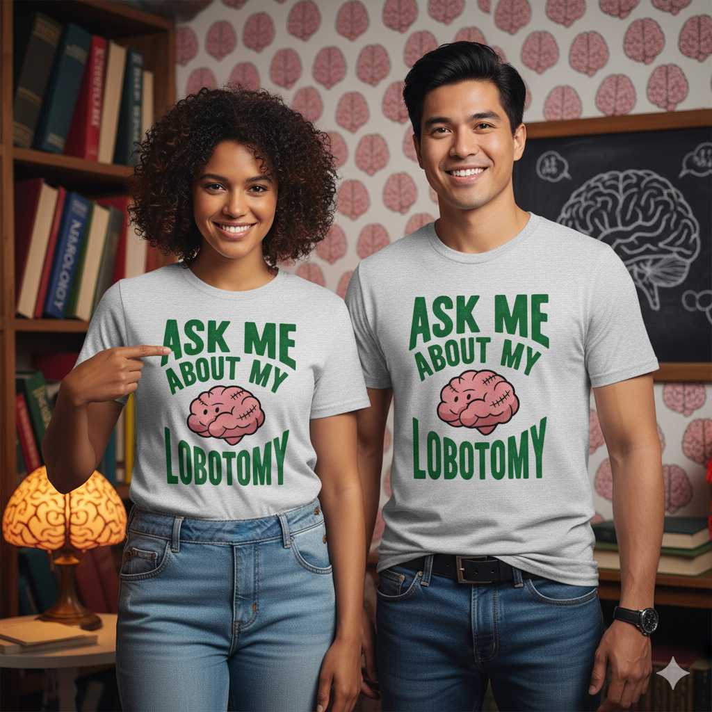 Ask Me About My Lobotomy Shirt Ask Me About My Lobotomy Shirt
