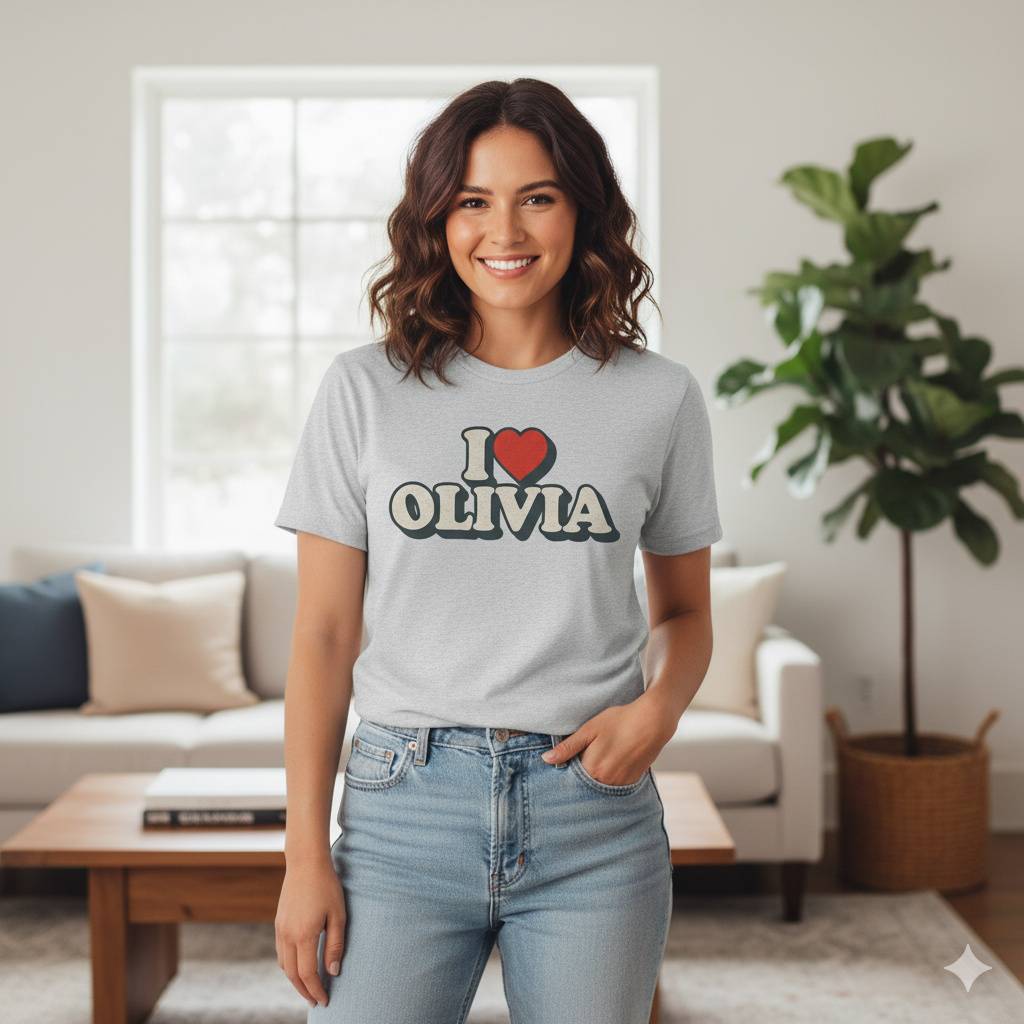 I Love Olivia Shirt I Love Olivia Shirt