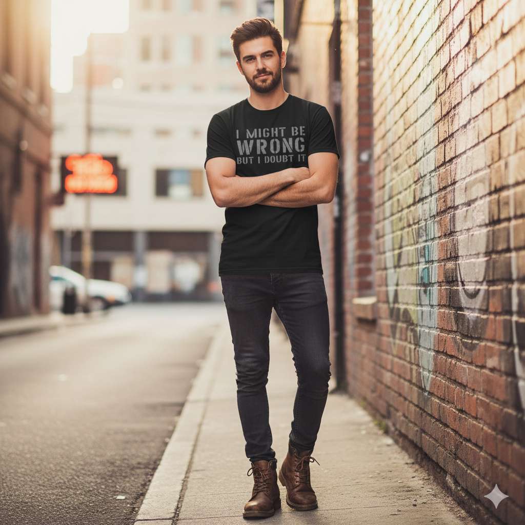 I Might Be Wrong But I Doubt It Shirt I Might Be Wrong But I Doubt It Shirt