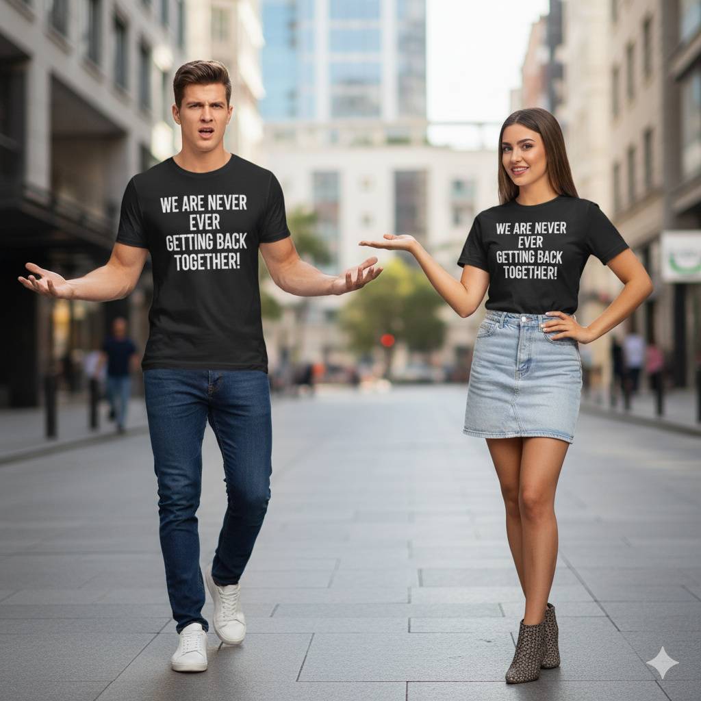 We Are Never Getting Back Together T Shirt We Are Never Getting Back Together T Shirt