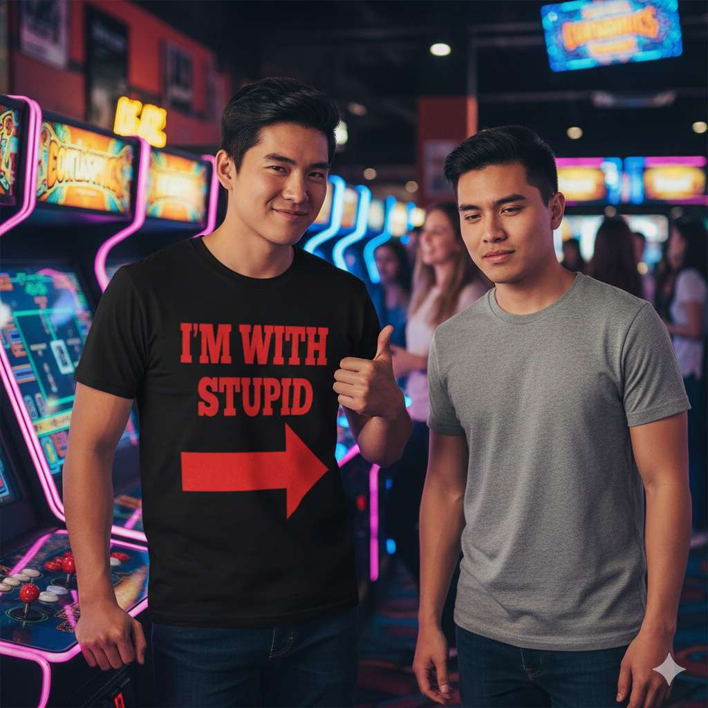 im with stupid tshirt im with stupid tshirt