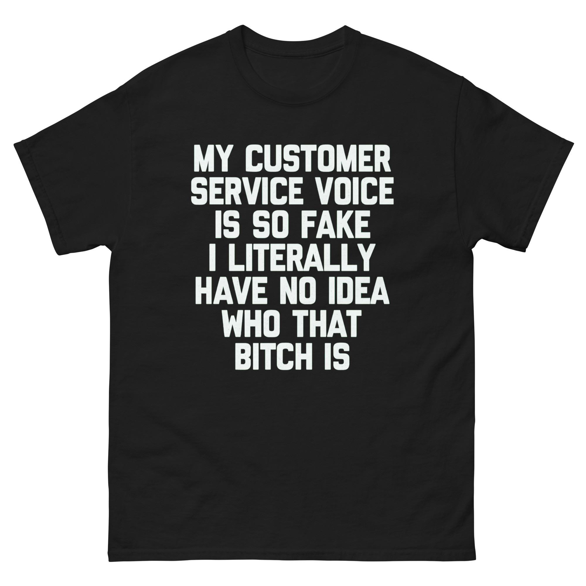funny customer service quote t shirt for retail workers