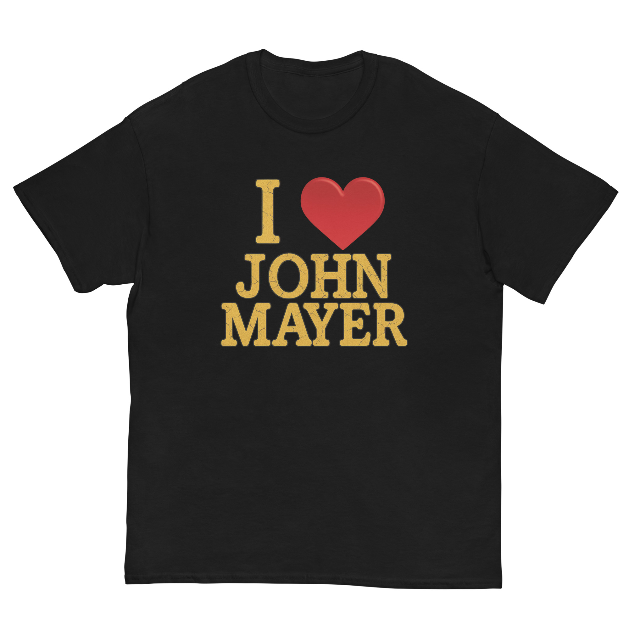 I Love John Mayer Shirt – fan graphic tee for music lovers and concert outfits