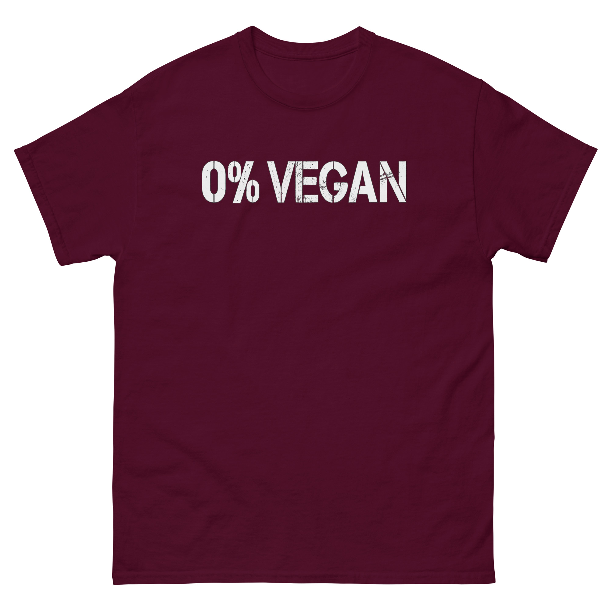 unisex-classic-tee-maroon-front-68de30c077663.jpg