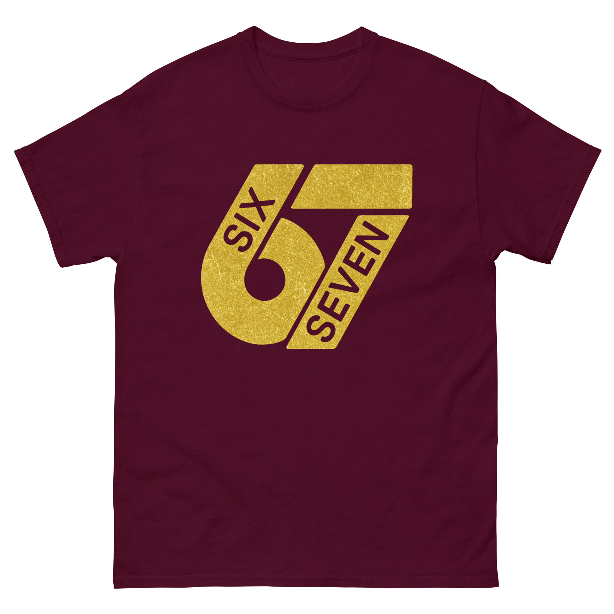unisex-classic-tee-maroon-front-68e3265a8f842.jpg