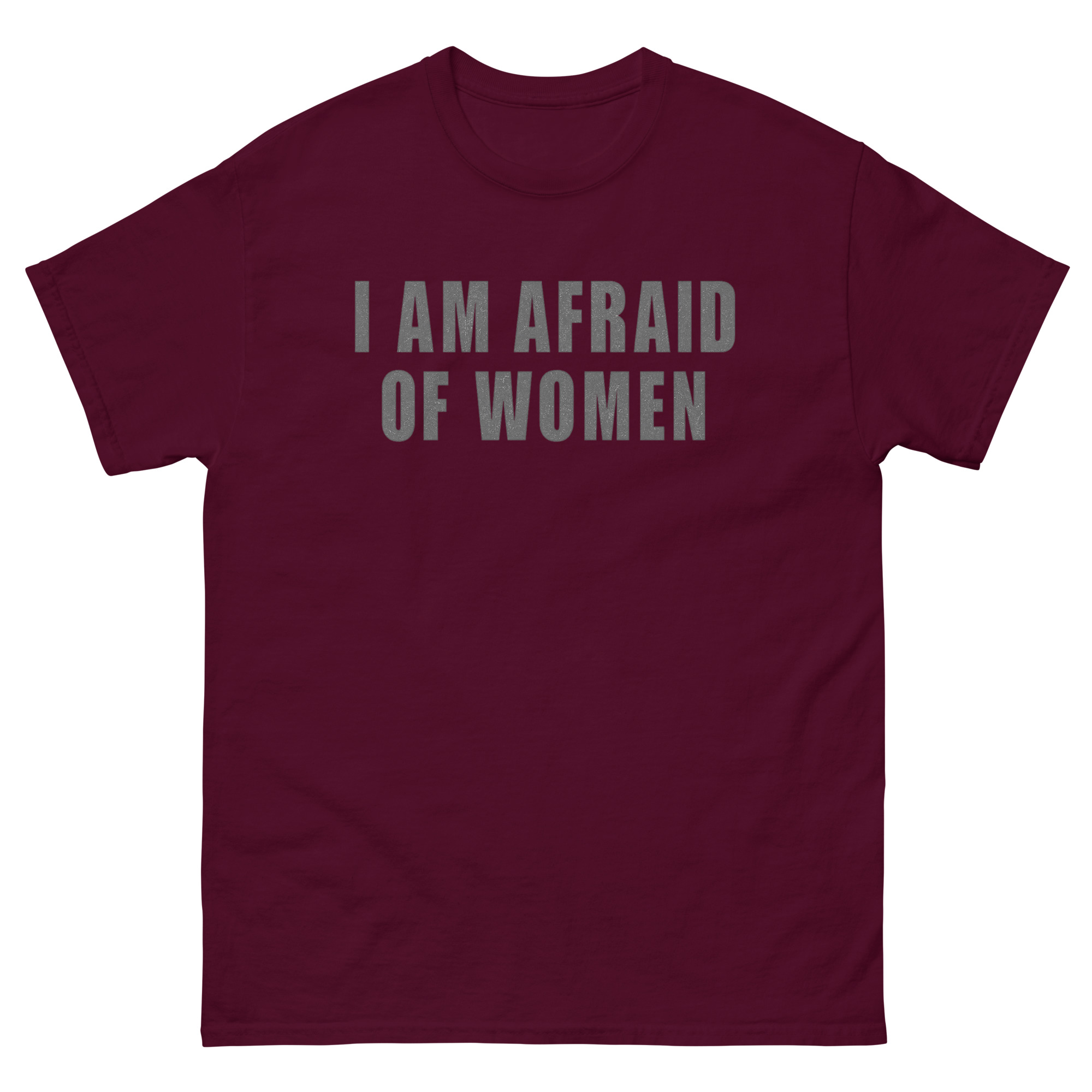 unisex-classic-tee-maroon-front-68e865d85277d.jpg