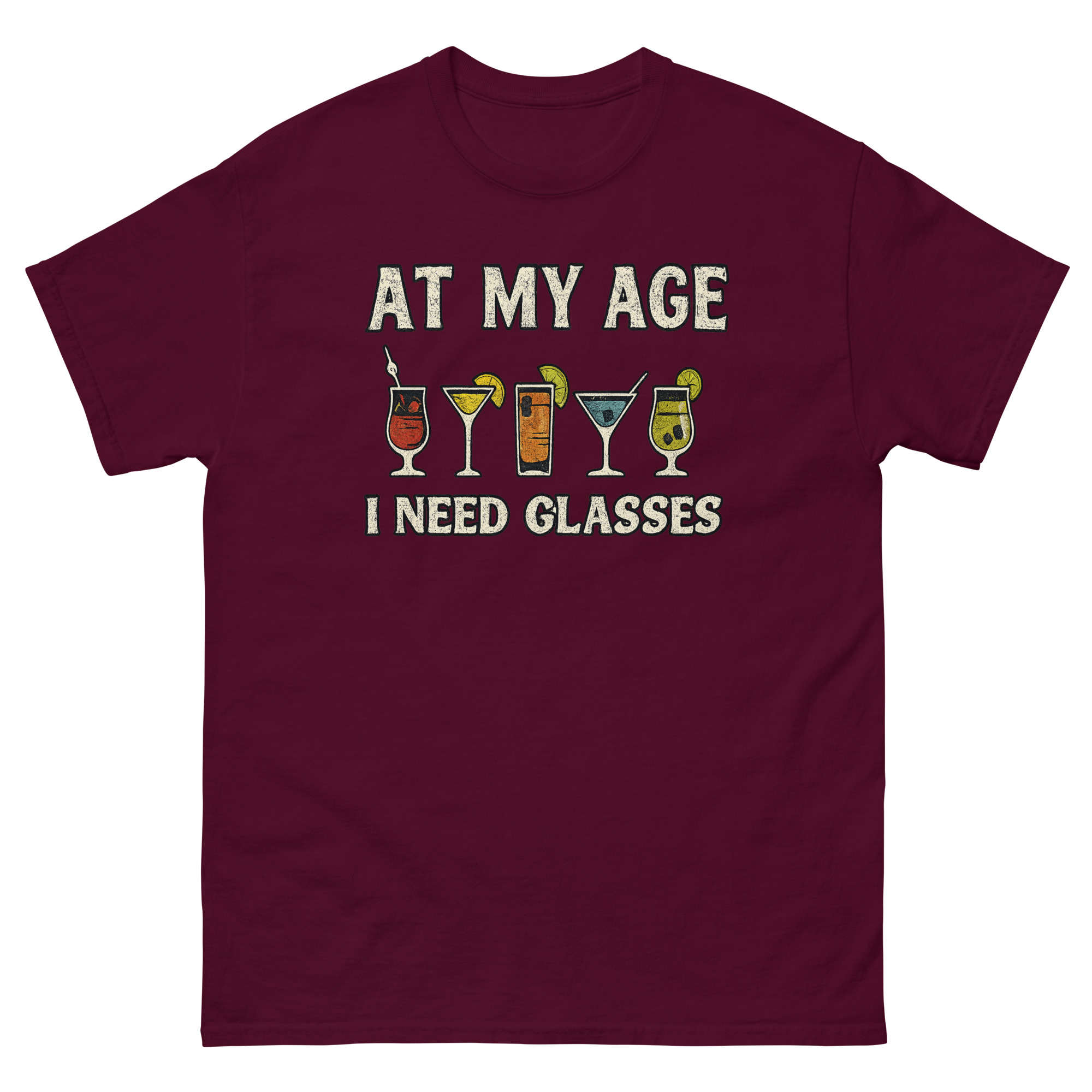unisex-classic-tee-maroon-front-68eef719bb1be.jpg