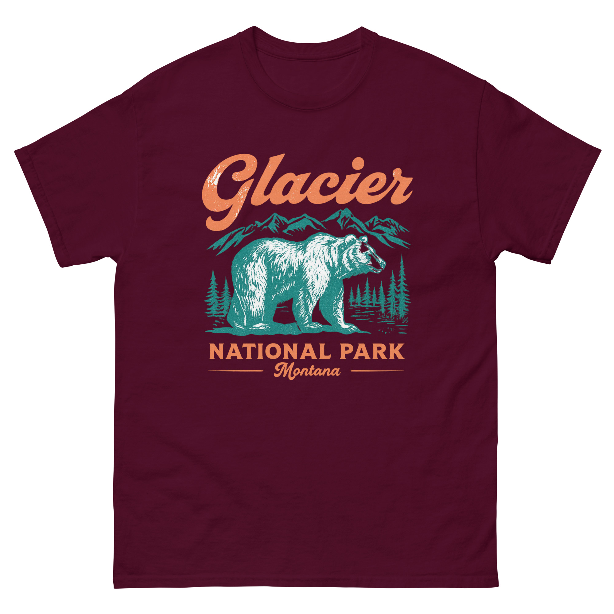 unisex-classic-tee-maroon-front-68f19910a77a5.jpg