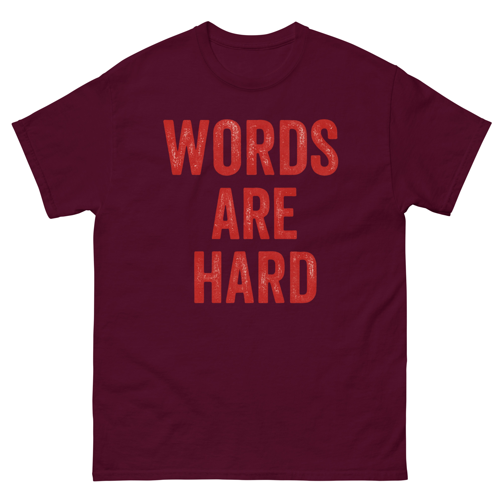 unisex-classic-tee-maroon-front-68f19b9312473.jpg