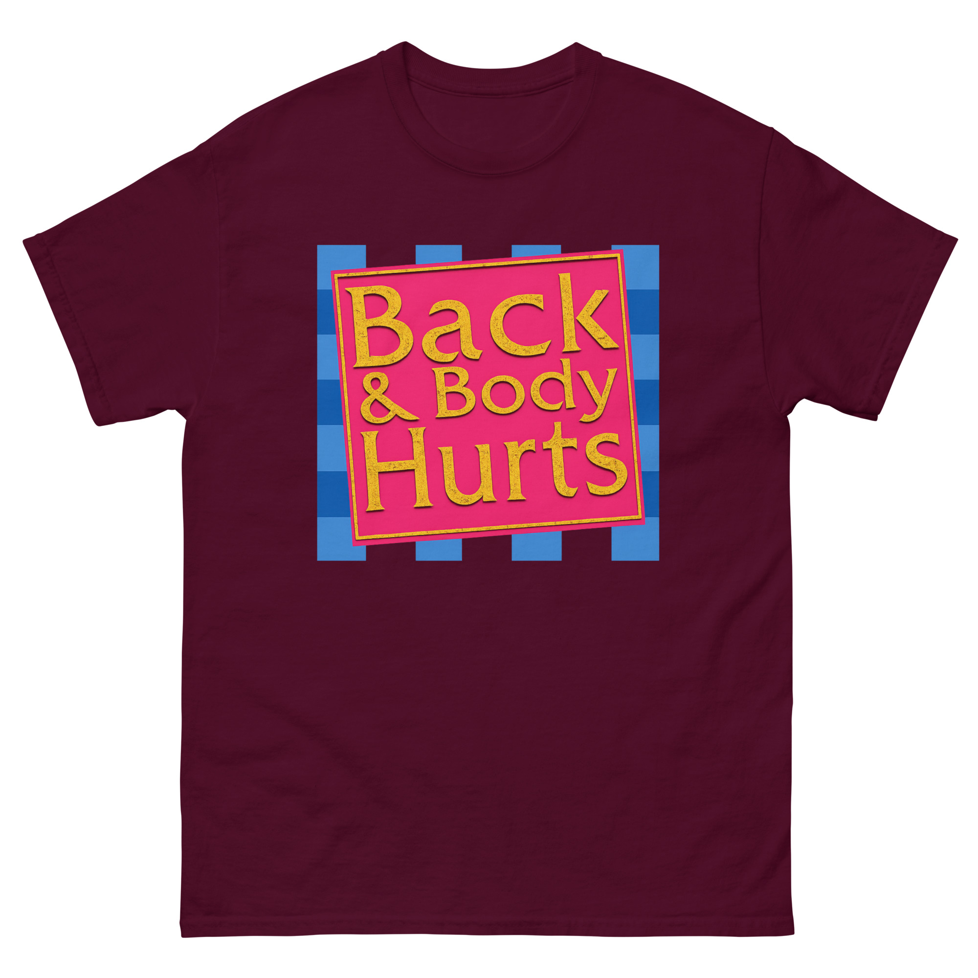 unisex-classic-tee-maroon-front-68f836378f167.jpg