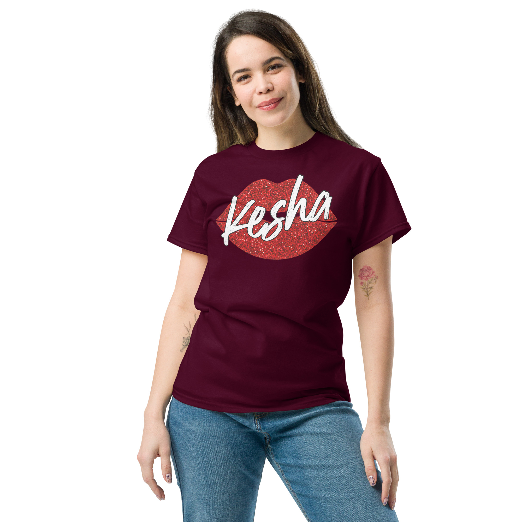unisex-classic-tee-maroon-front-6901b22b5d59c.jpg