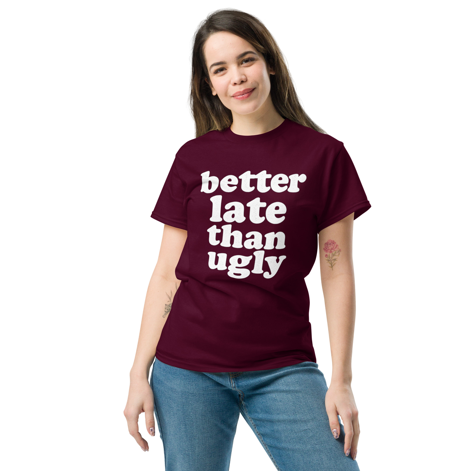 unisex-classic-tee-maroon-front-6904295a210c0.jpg