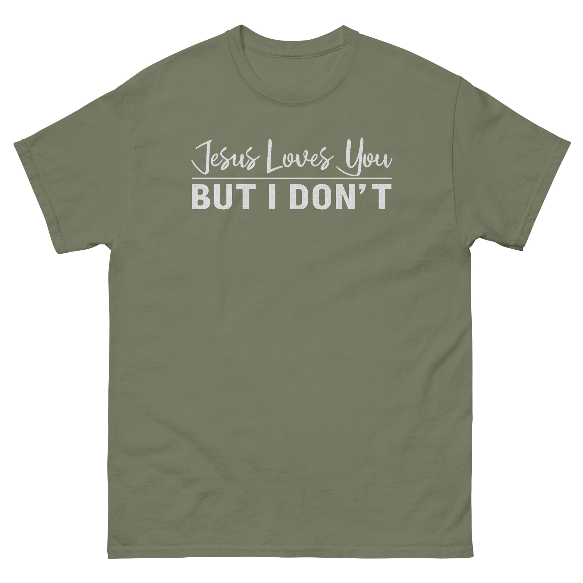 unisex-classic-tee-military-green-front-68ddeefdc2dda.jpg