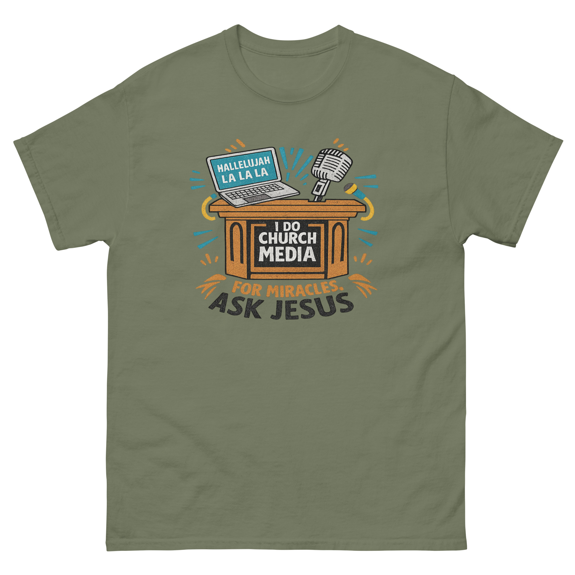 unisex-classic-tee-military-green-front-68e0774d866fd.jpg