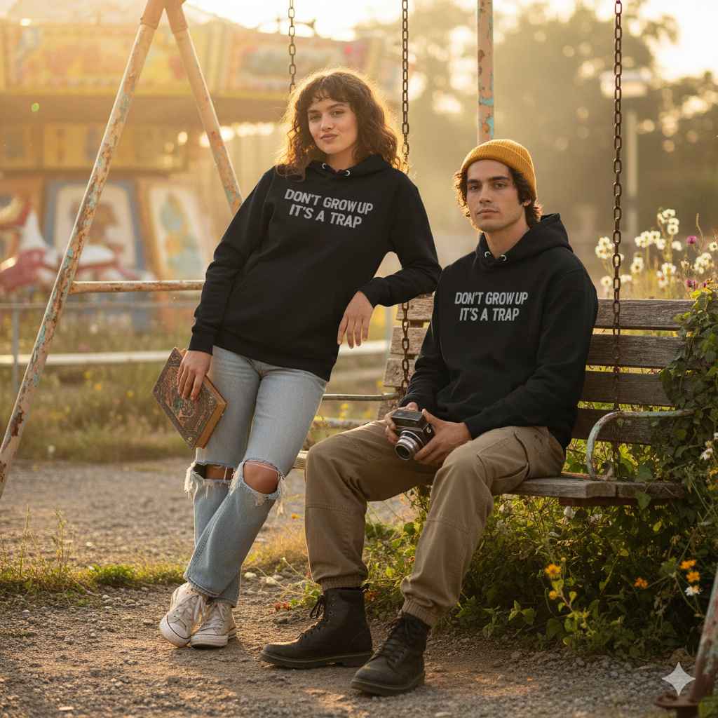 Don't Grow Up It's a Trap Hoodie Don't Grow Up It's a Trap Hoodie