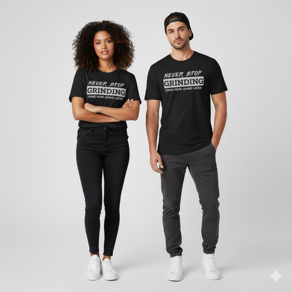 Grind Now Shine Later T Shirts