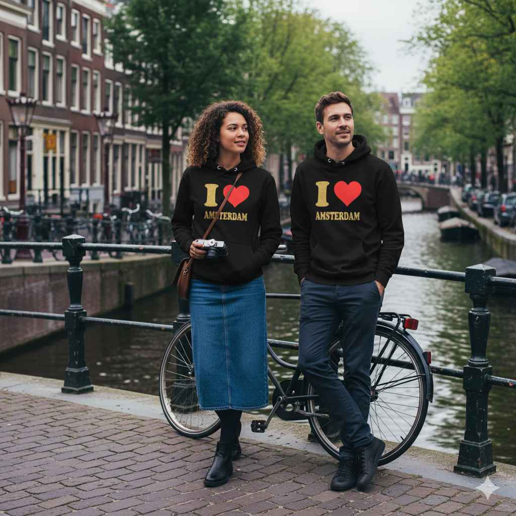 I Love Amsterdam Hoodie I Love Amsterdam Hoodie