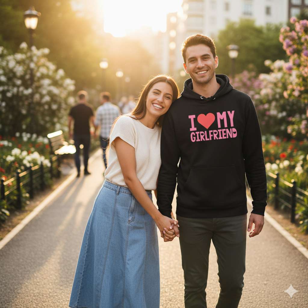 I Love My Girlfriend Hoodie I Love My Girlfriend Hoodie