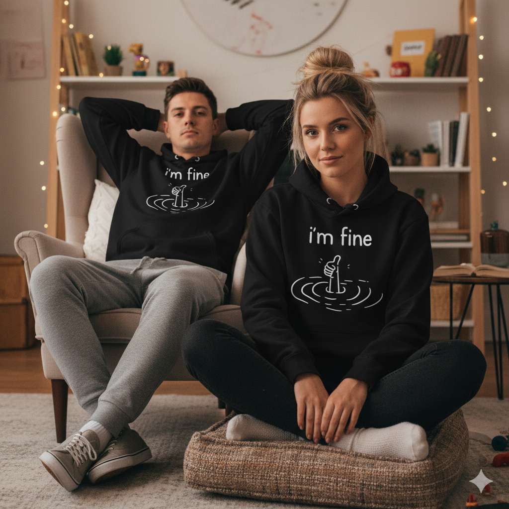 I’m Fine Hoodie