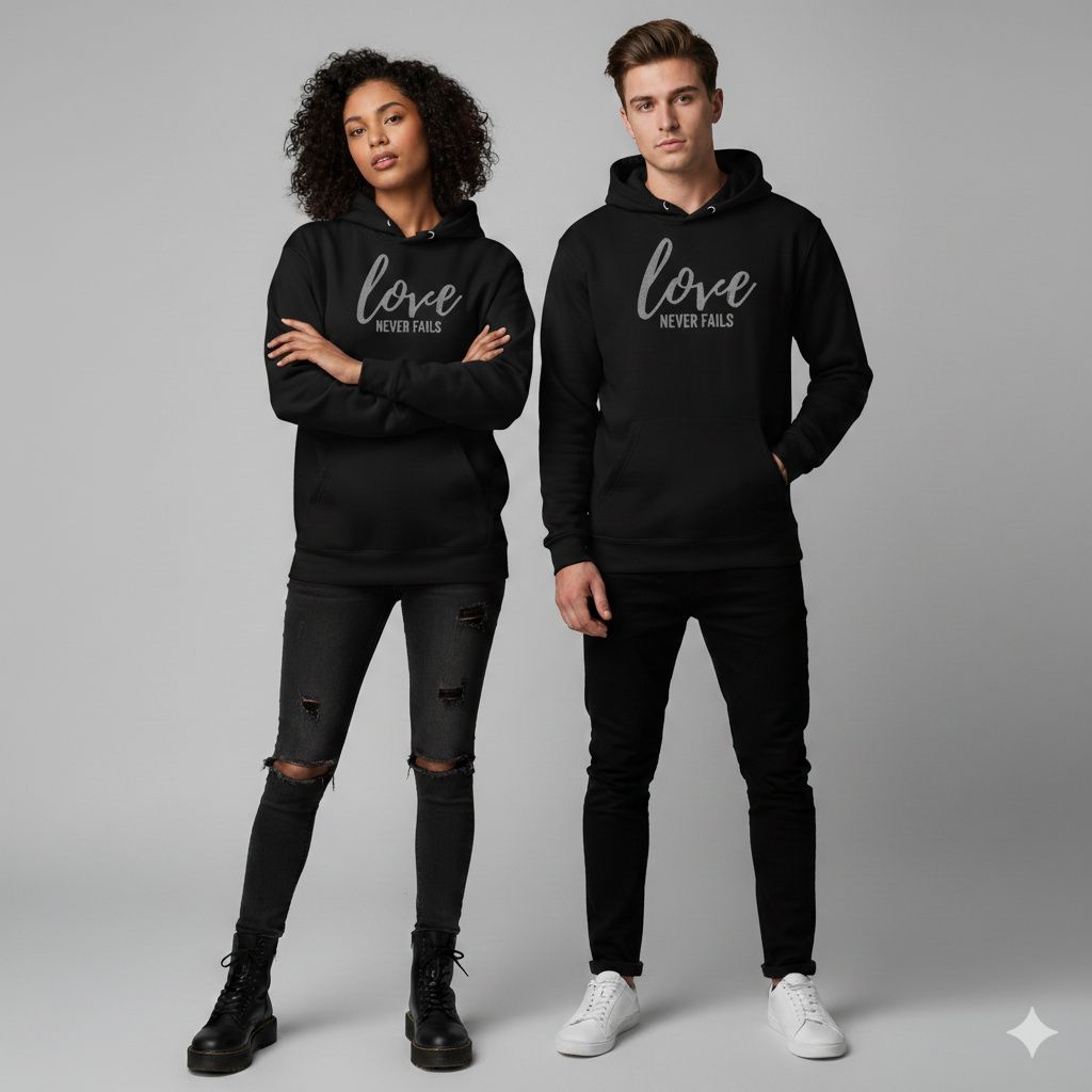 Love Never Fails Hoodie
