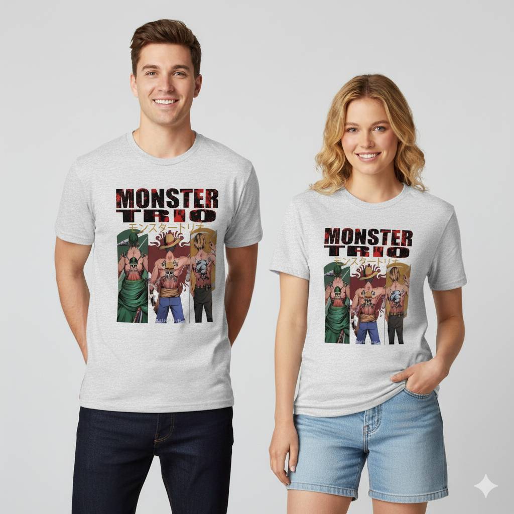 Monster Trio One Piece Shirt Monster Trio One Piece Shirt