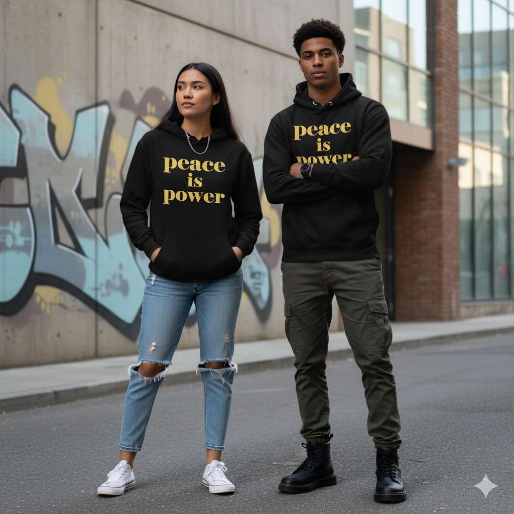 Peace Is Power Hoodie Peace Is Power Hoodie