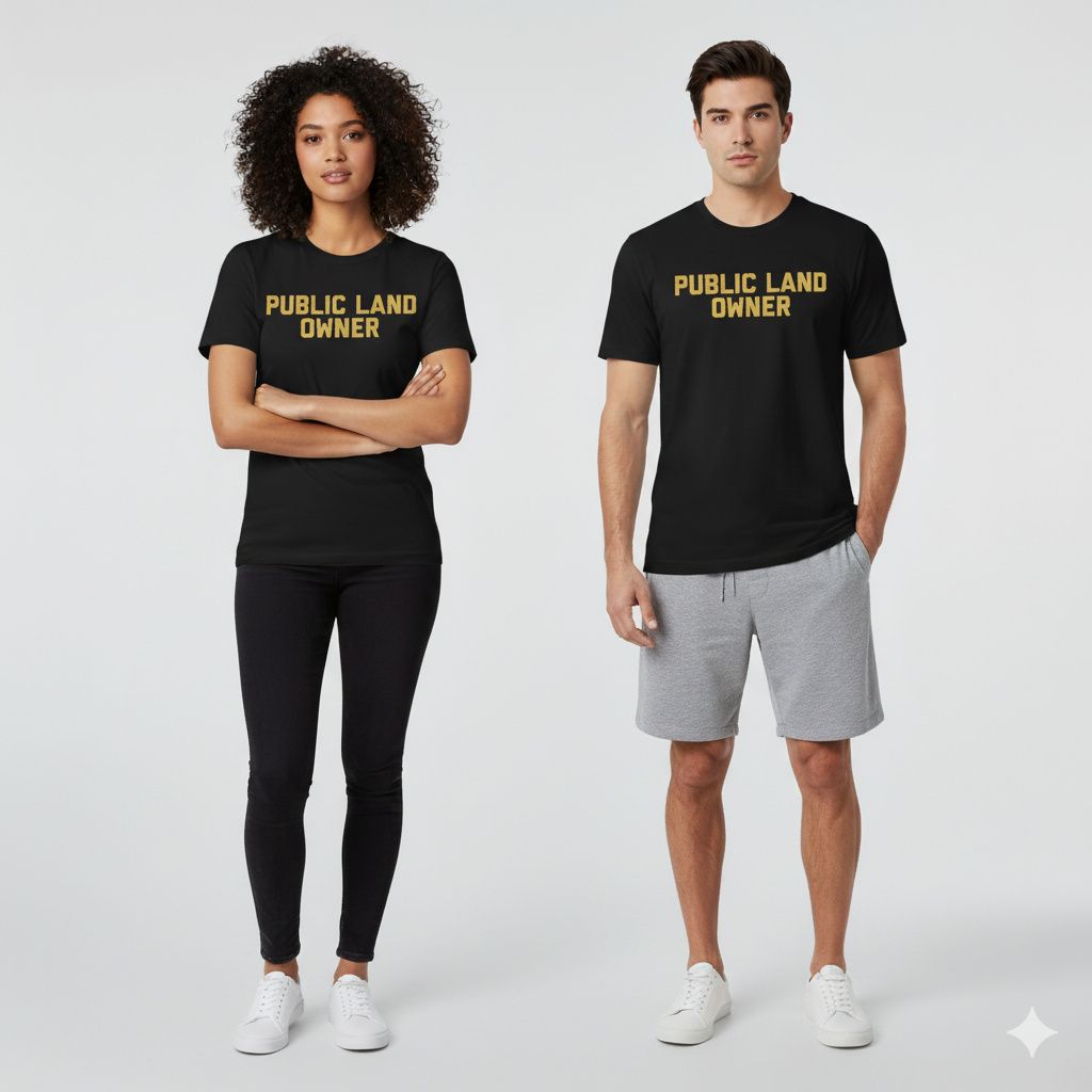 Public Land Owner T Shirts Public Land Owner T Shirts