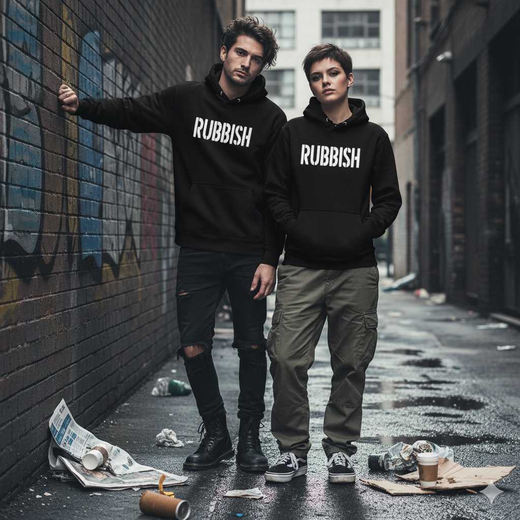 Rubbish Hoodie Rubbish Hoodie
