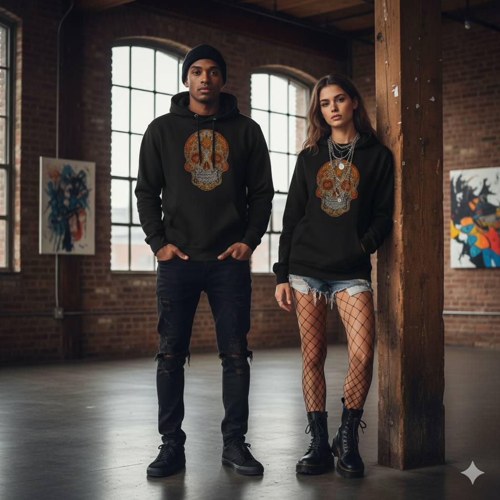 Skeleton-Head-Hoodie Skeleton Head Hoodie