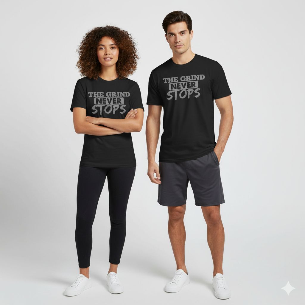 The Grind Never Stops T Shirts The Grind Never Stops T Shirts