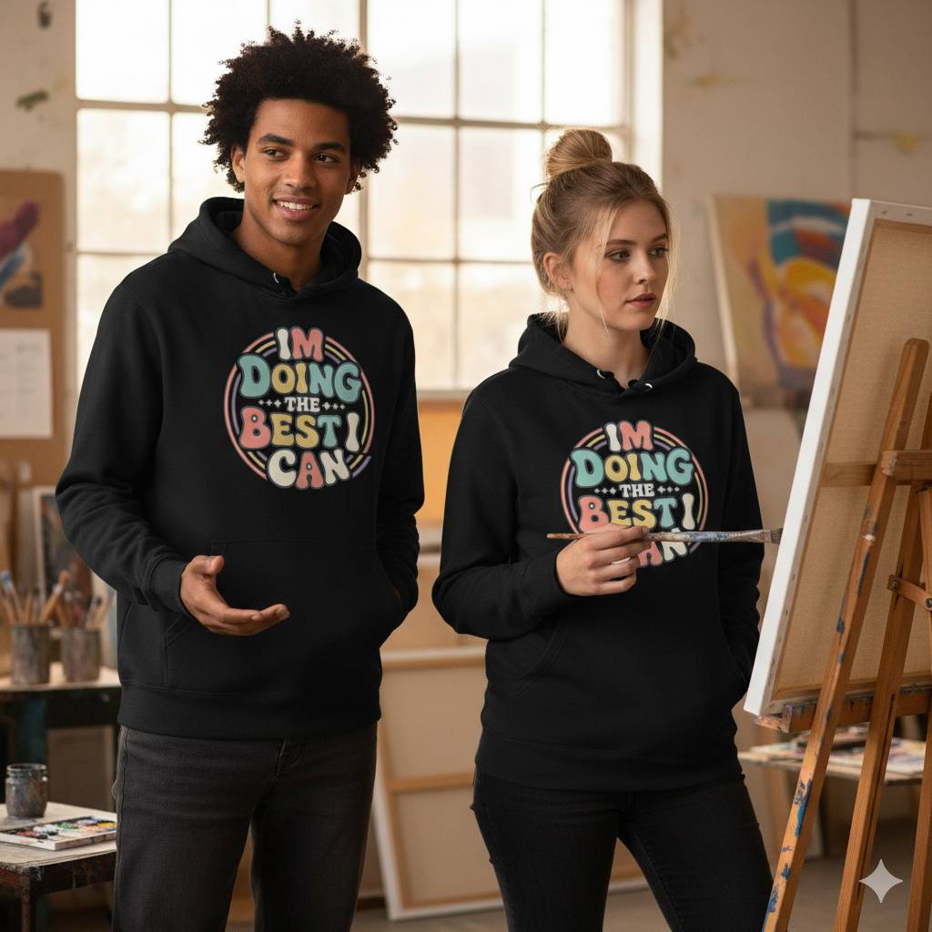 Im Doing The Best I Can Hoodie Im Doing The Best I Can Hoodie