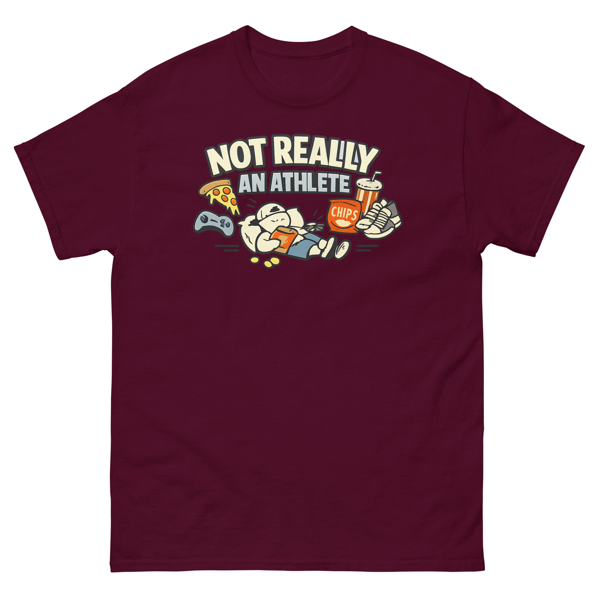unisex-classic-tee-maroon-front-6944bf093c453.jpg