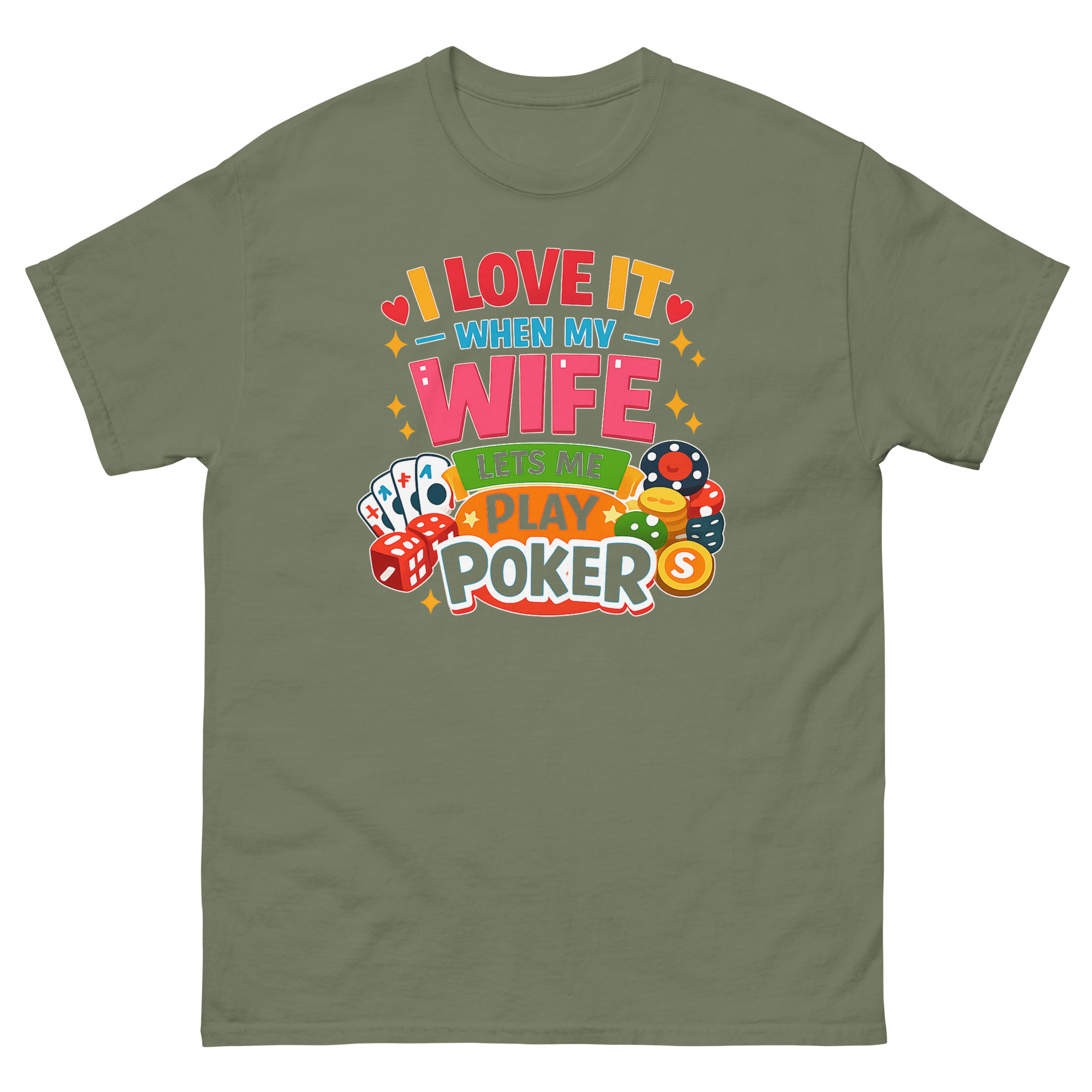 unisex-classic-tee-military-green-front-6950e9b53bc24.jpg