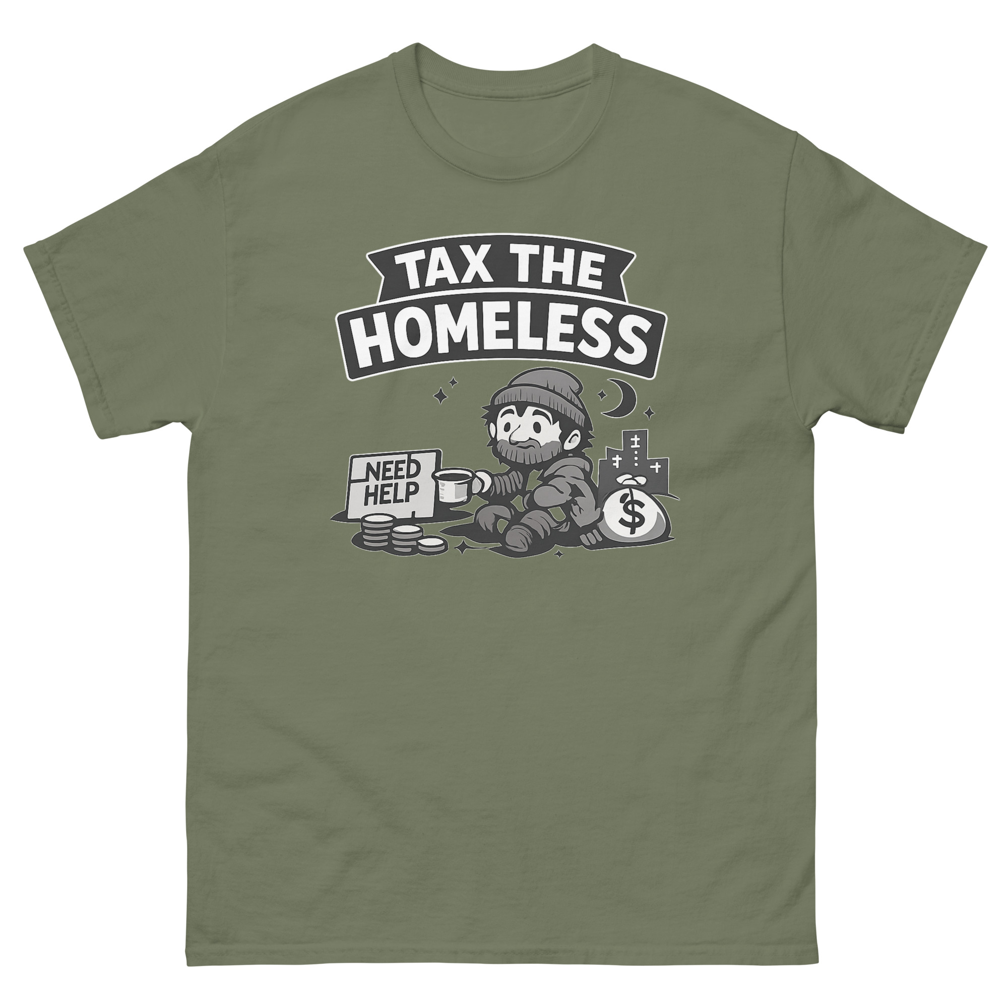 unisex-classic-tee-military-green-front-6955d9b37c287.jpg