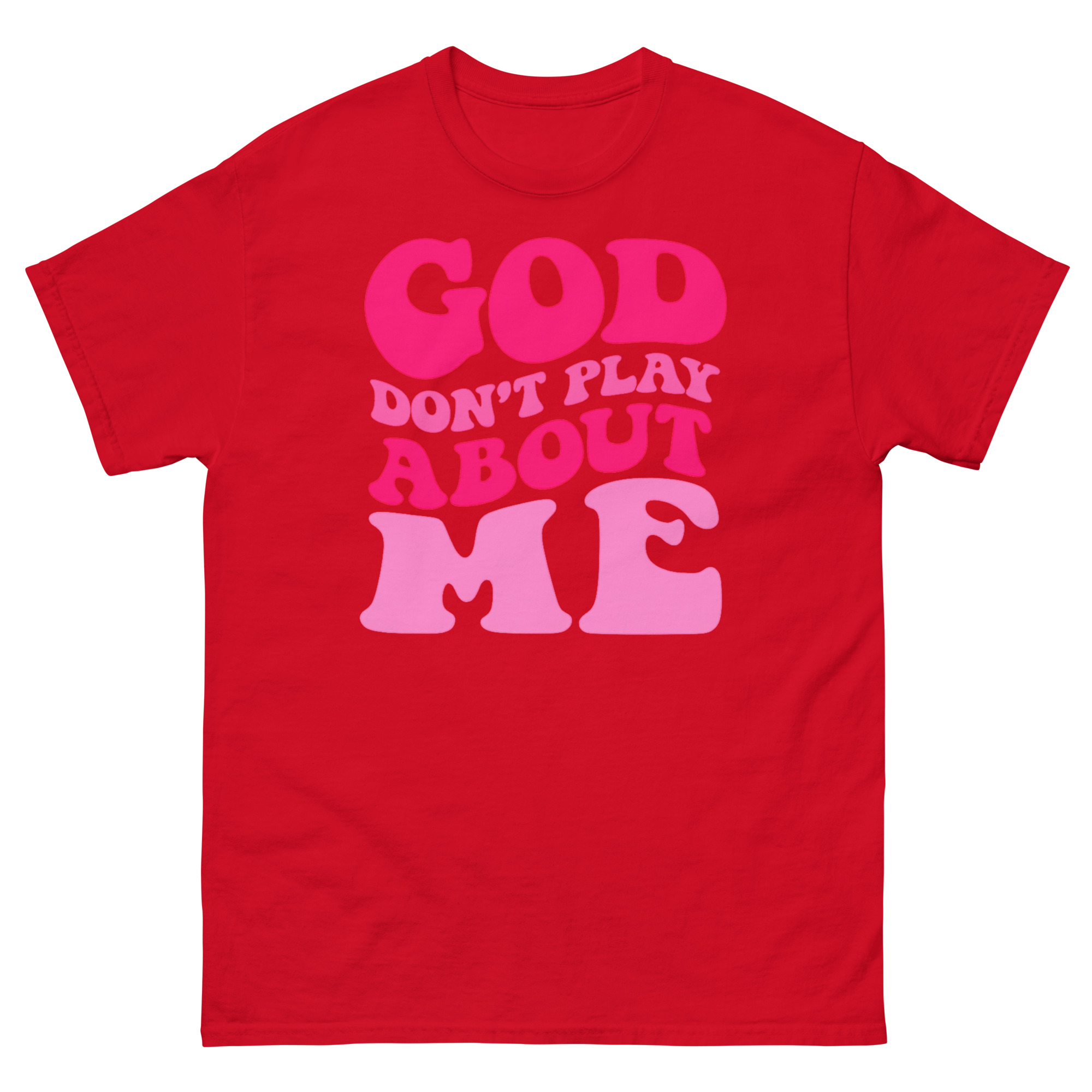 unisex-classic-tee-red-front-69671b64d65b7.jpg