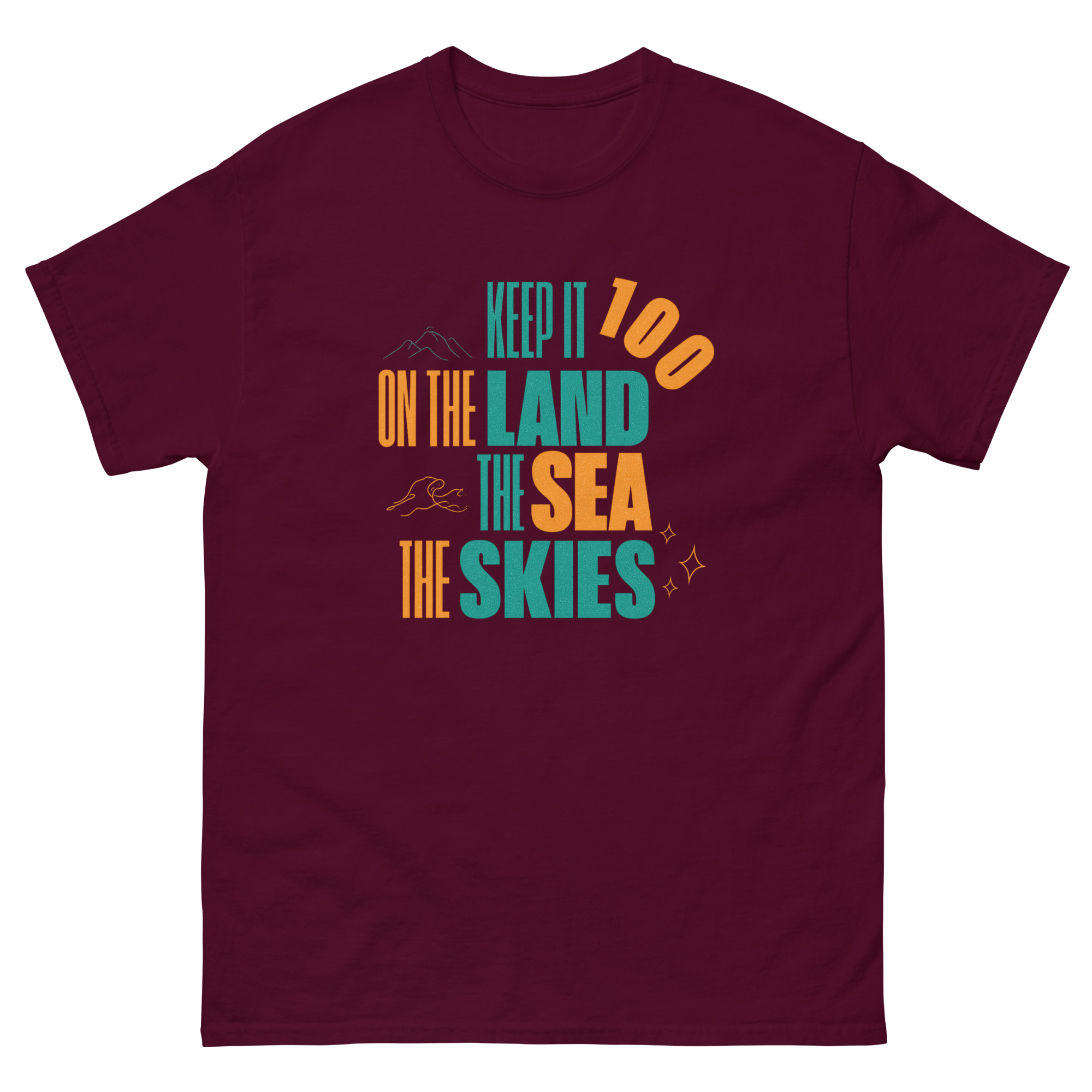 unisex-classic-tee-maroon-front-698abb64b26f9.jpg
