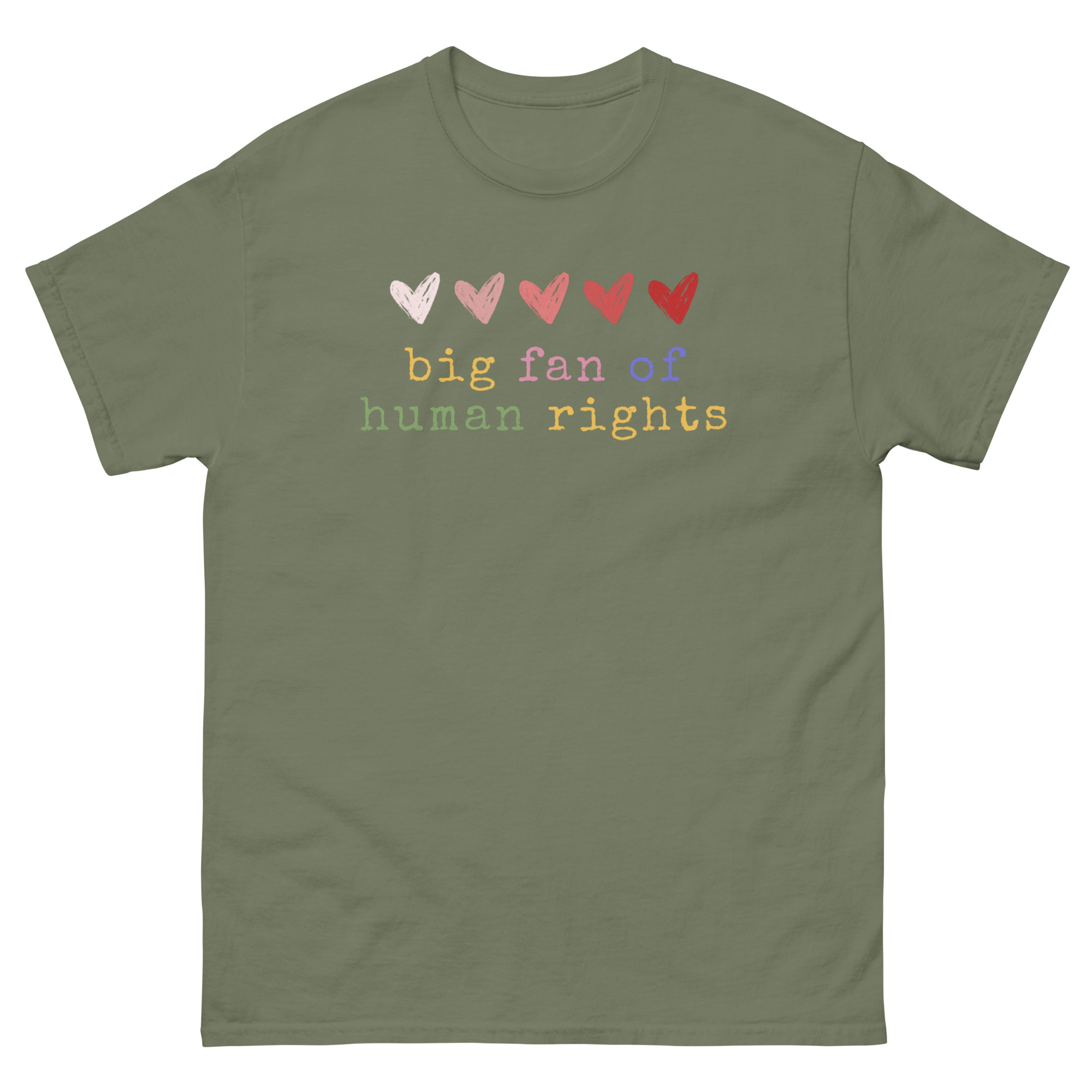 unisex-classic-tee-military-green-front-69914d6bd752f.jpg