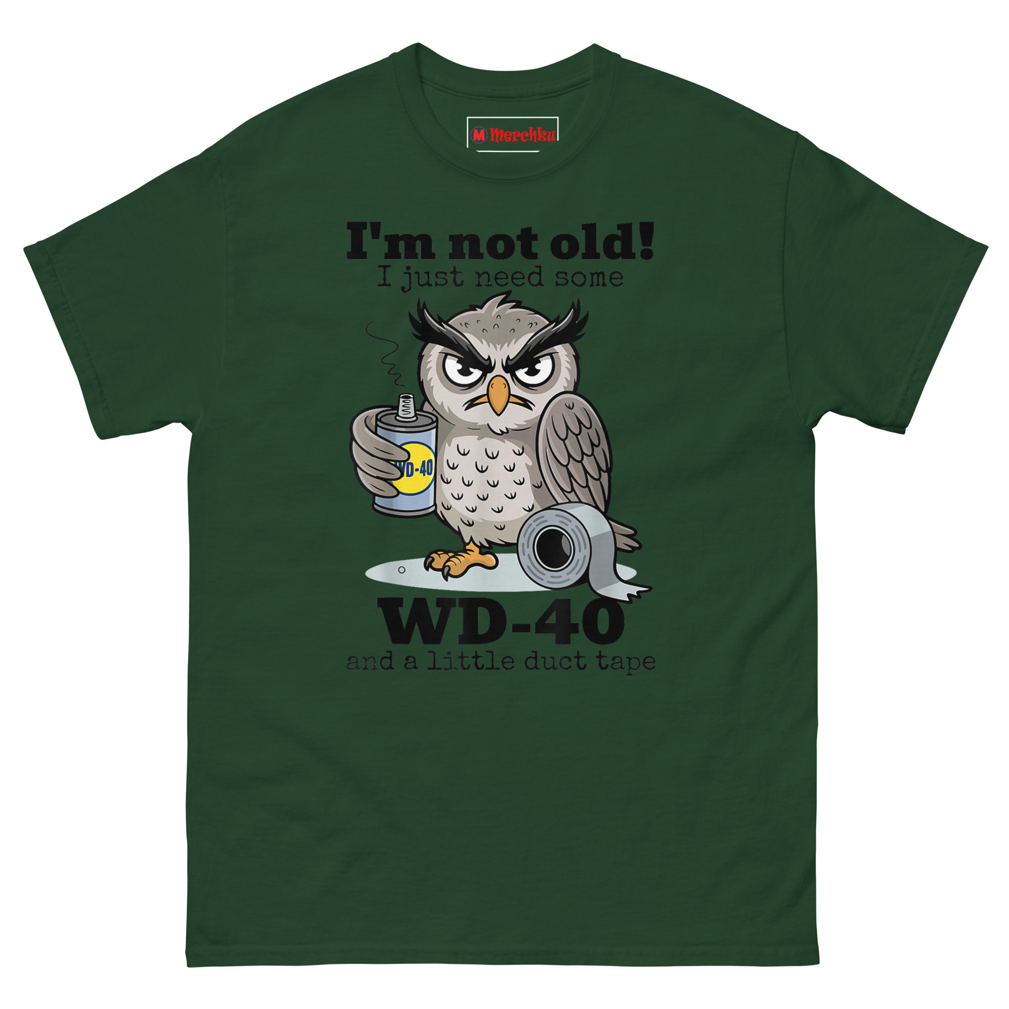 unisex-classic-tee-forest-green-front-69bfda6a99102.jpg