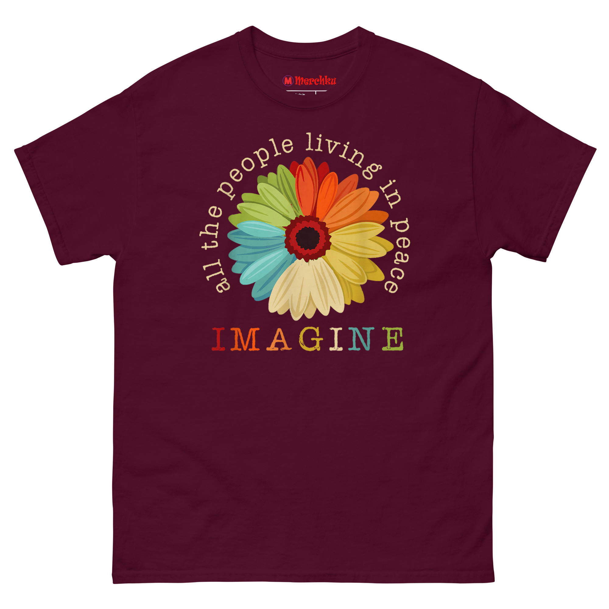 unisex-classic-tee-maroon-front-69a652d4bb3d0.jpg