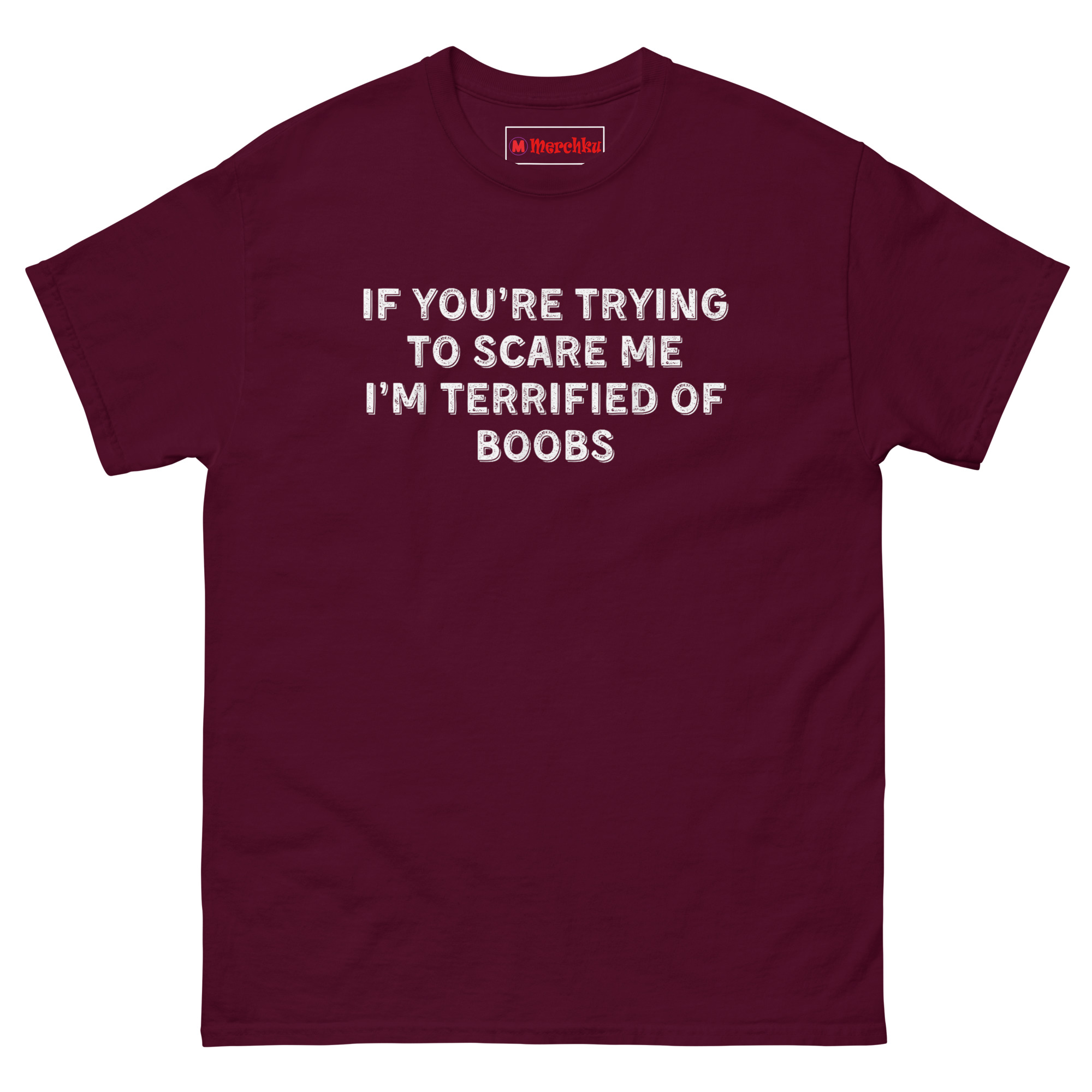 unisex-classic-tee-maroon-front-69b3f296a4a43.jpg