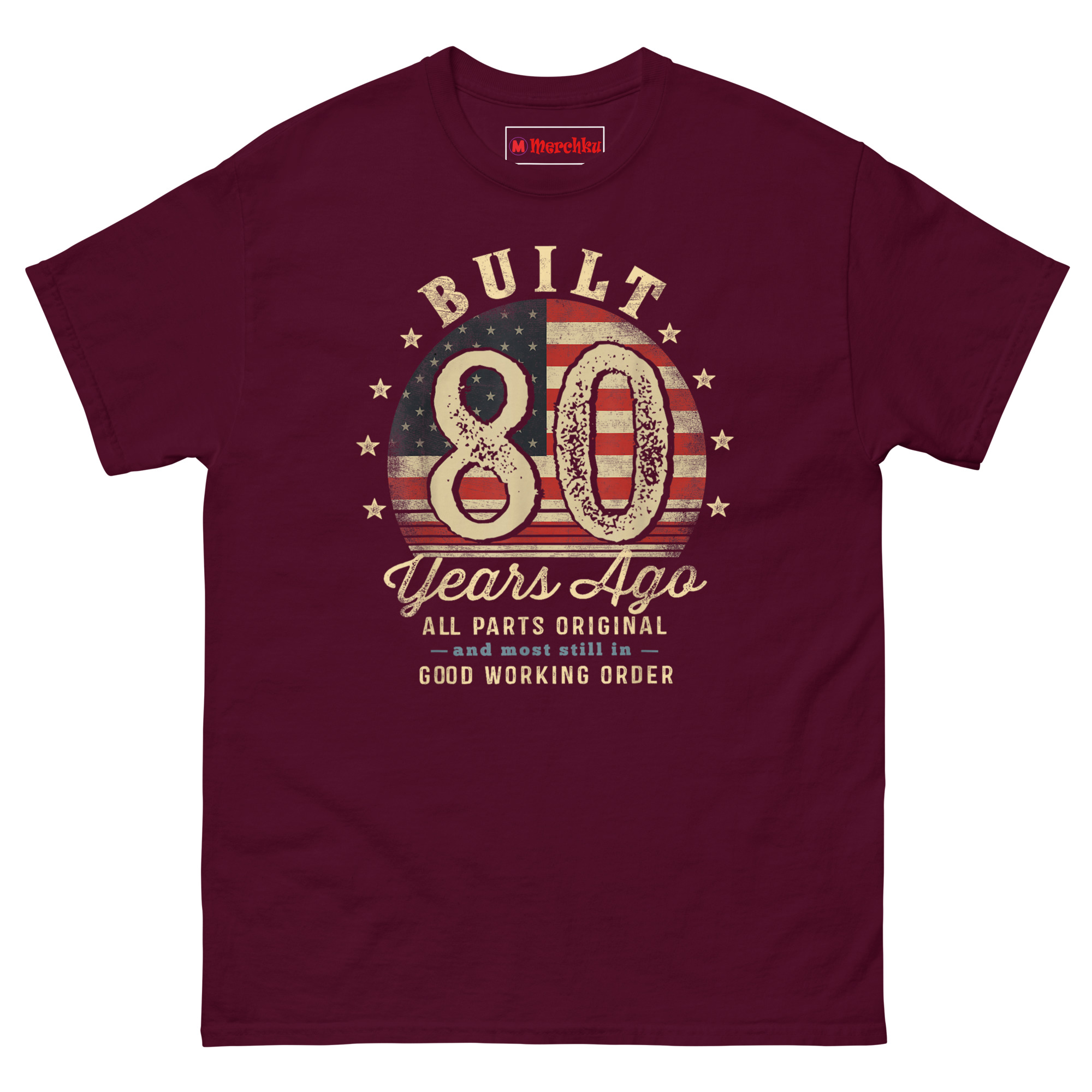 unisex-classic-tee-maroon-front-69c3687c29445.jpg