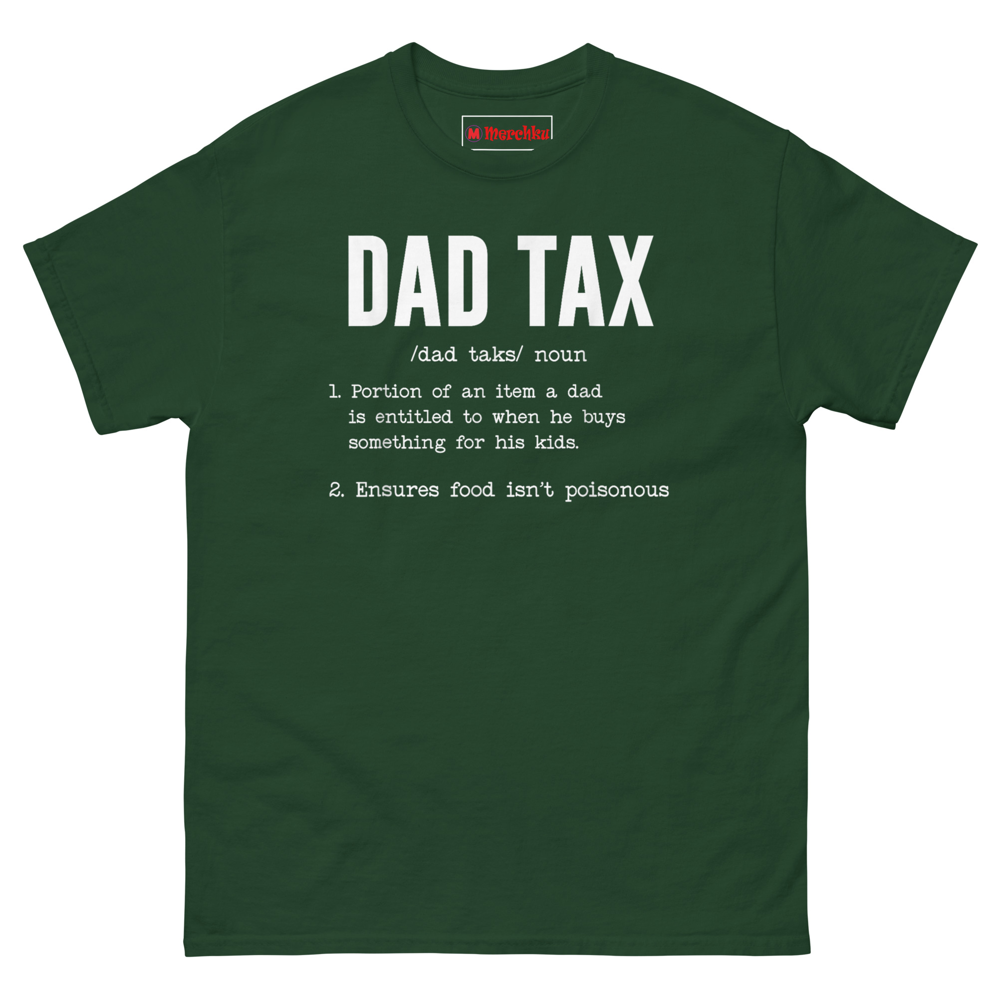 unisex-classic-tee-forest-green-front-6a0438f92c5bf.jpg
