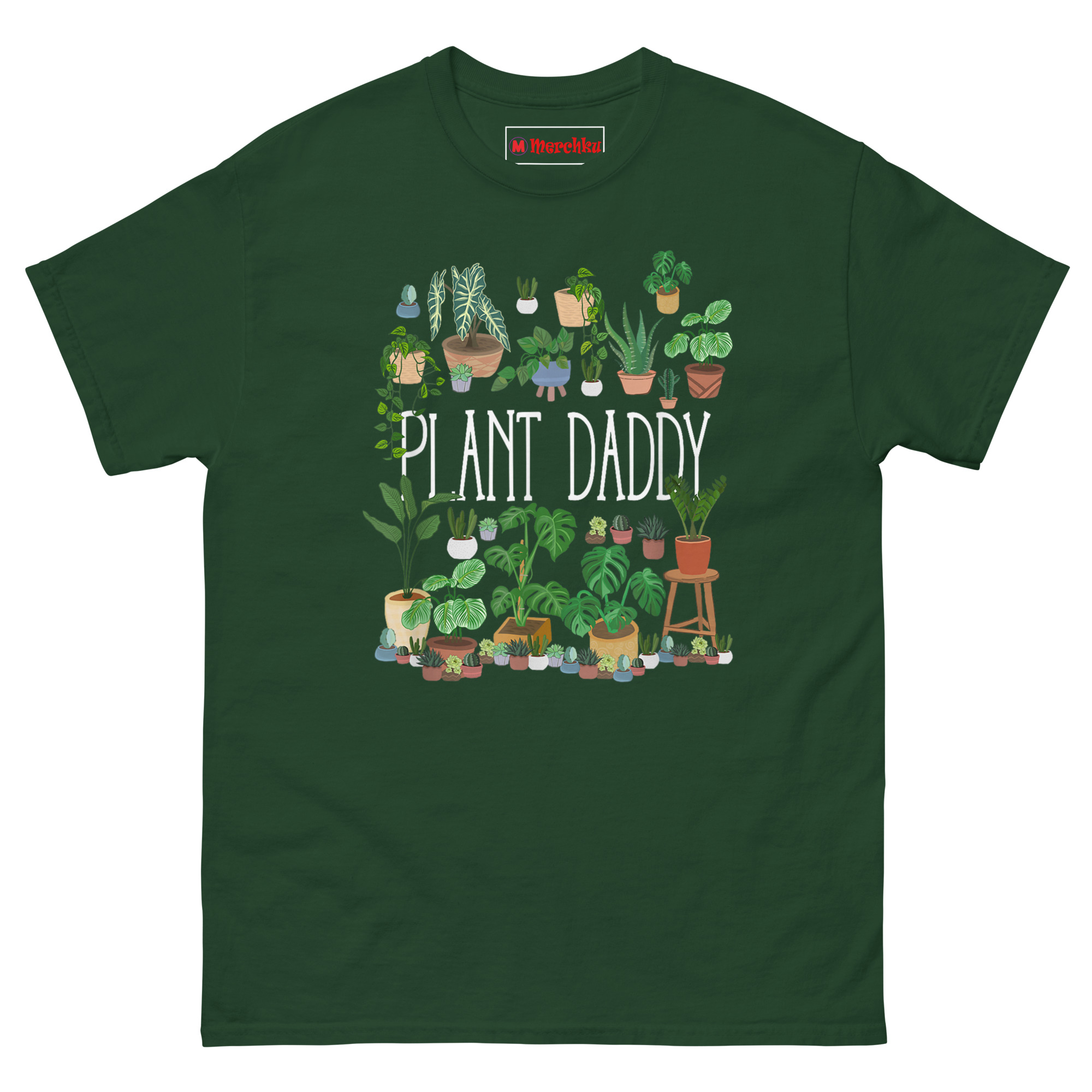 unisex-classic-tee-forest-green-front-6a067cbda581c.jpg