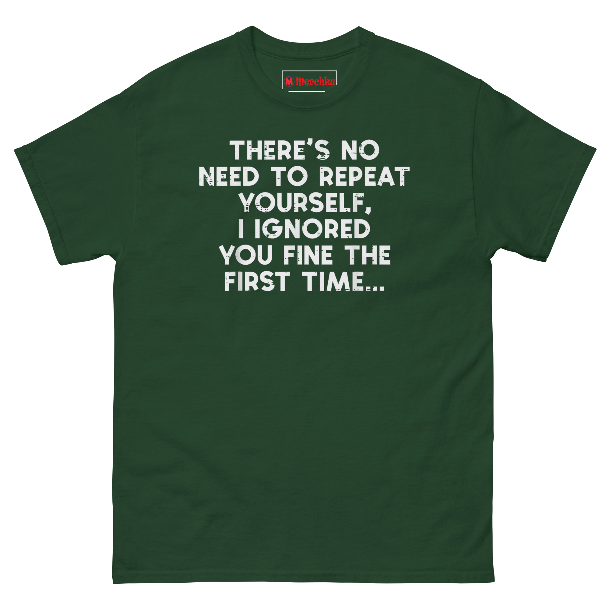 unisex-classic-tee-forest-green-front-6a0a755f611bb.jpg