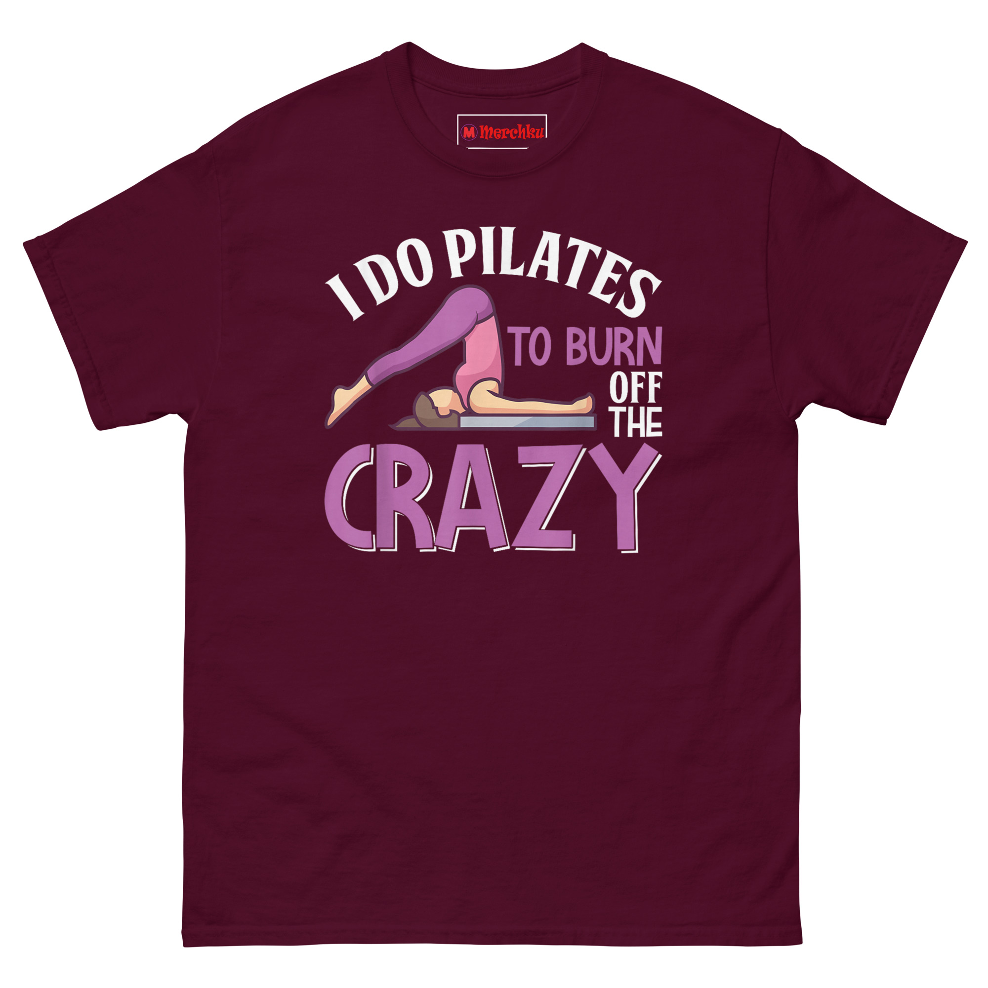 unisex-classic-tee-maroon-front-69fffcee5fd96.jpg
