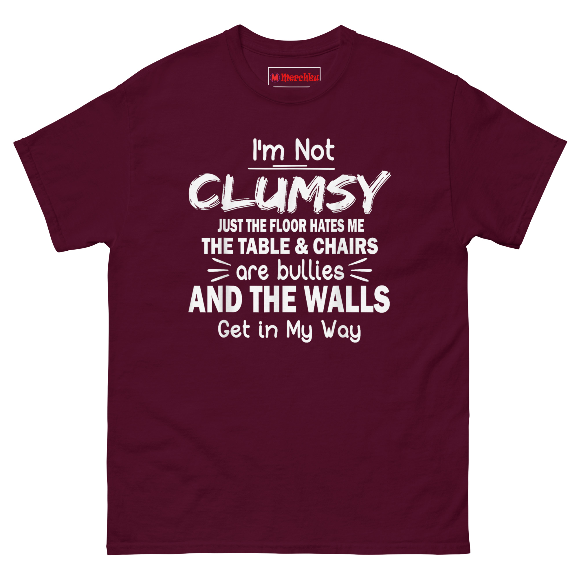 unisex-classic-tee-maroon-front-6a0a73731c3c4.jpg