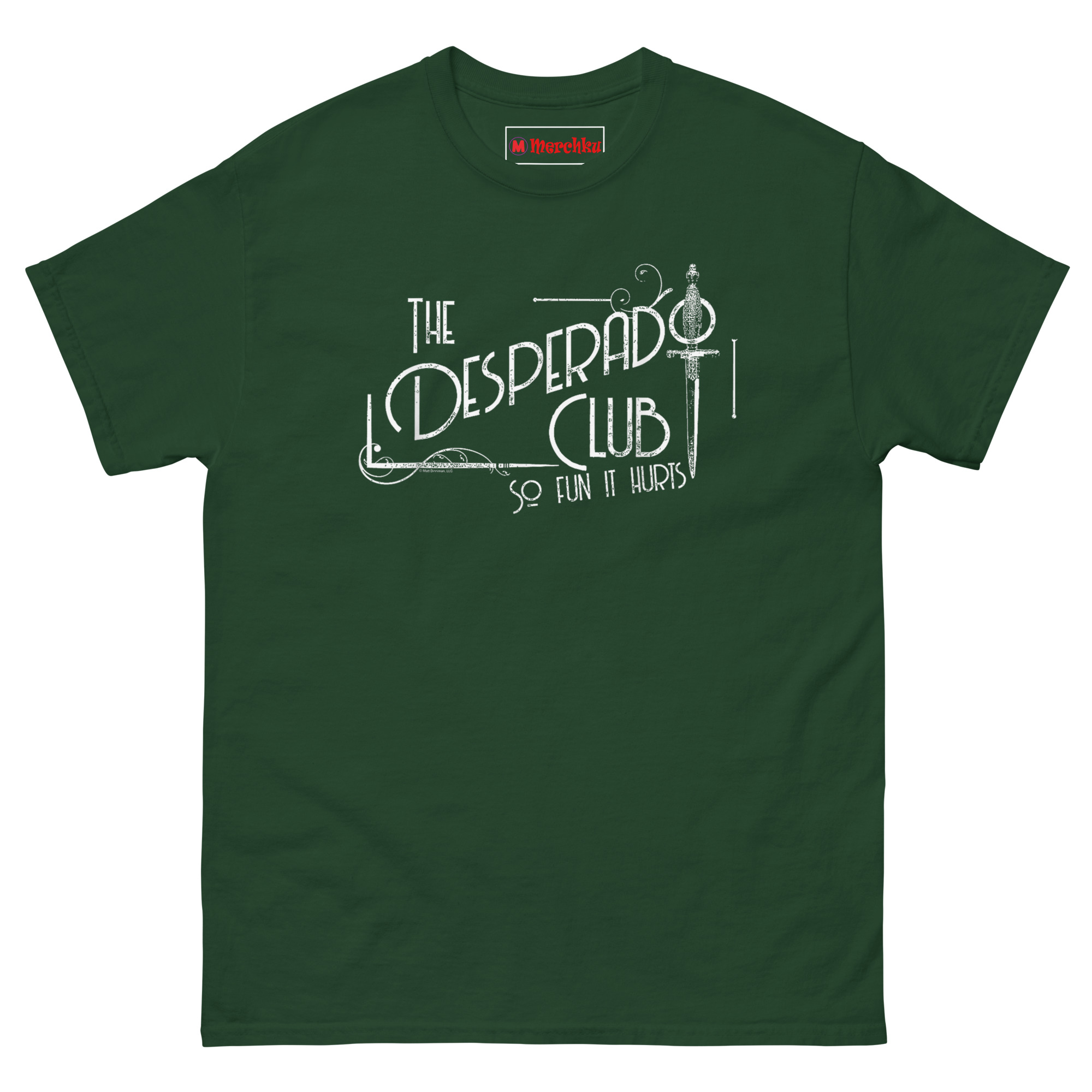 unisex-classic-tee-forest-green-front-6a3352e0f025b.jpg